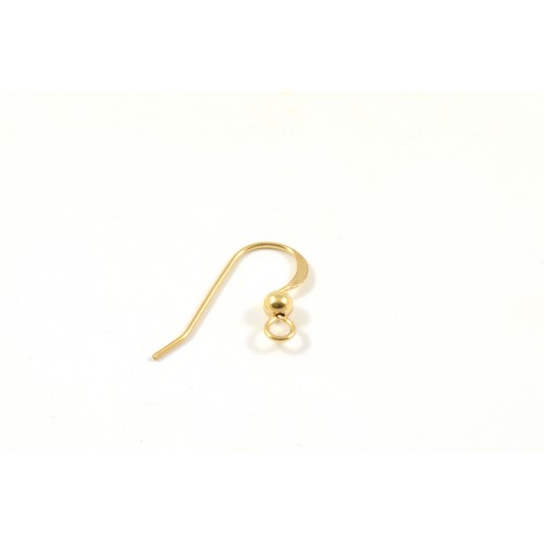 Earwire fishhook gold-filled